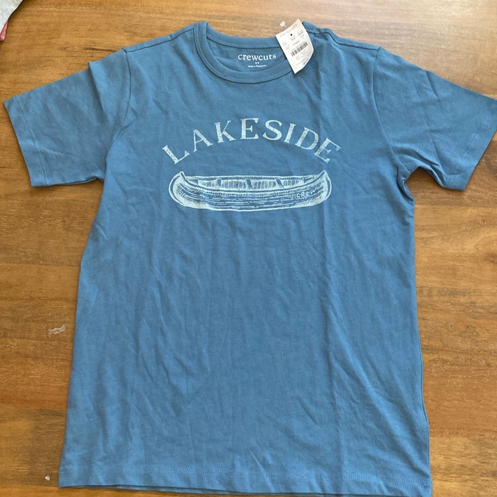 J Crew 10/11 new Lakeside T-shirt